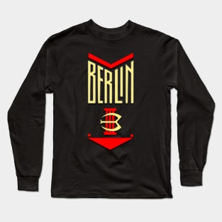Berlin Logo Vintage Long Sleeve T-Shirt